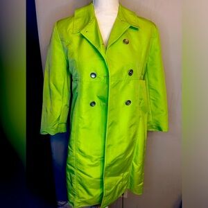 VINTAGE - Todd Oldham Peacoat - Petite - Green - Rare Find